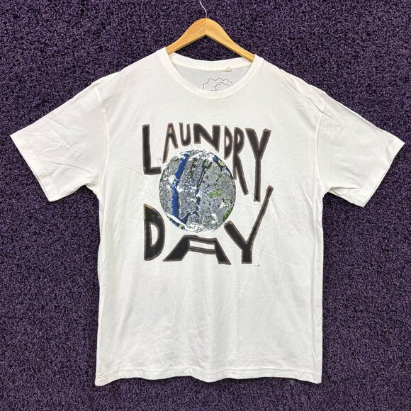 Laundry Day Manhattan Earth Art Pop Rock Band T-Shirt XL - Picture 1 of 4